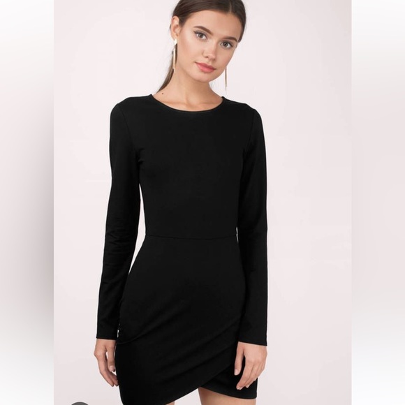 Tobi Dresses & Skirts - NWT Tobi long sleeve black mini dress